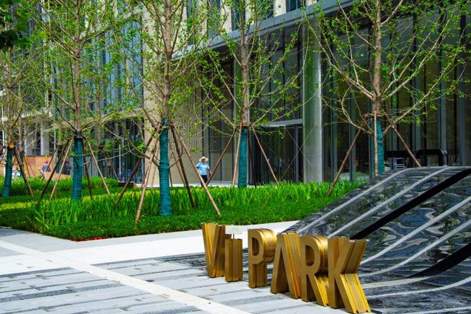 开云 开云体育平台能跑步、休憩……实景堪比大片！闵行一片近9万平方米的绿化带即将建成(图6)