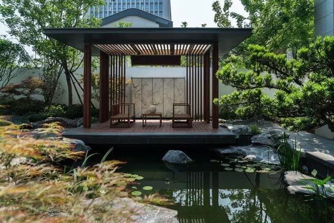 Kaiyun 开云体育13个“中式庭院”景观设计每处都是景这才是中国人的院落(图3)