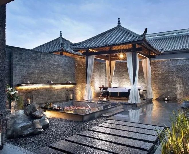 Kaiyun 开云体育13个“中式庭院”景观设计每处都是景这才是中国人的院落(图9)