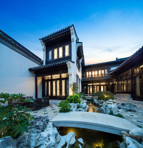 Kaiyun 开云体育13个“中式庭院”景观设计每处都是景这才是中国人的院落(图7)