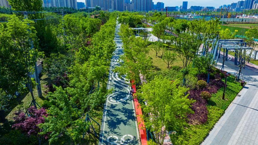 西安高新区赴春日之约 展城区新貌Kaiyun 开云(图1)