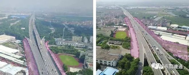 开云体育 开云平台美爆了！广深高速东莞段将“大变身”！(图4)