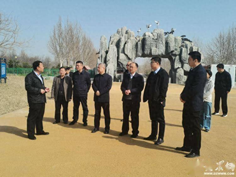 济南市园林和林业绿化局来德州市考察调研林果产开云 开云体育官网业工作(图1)