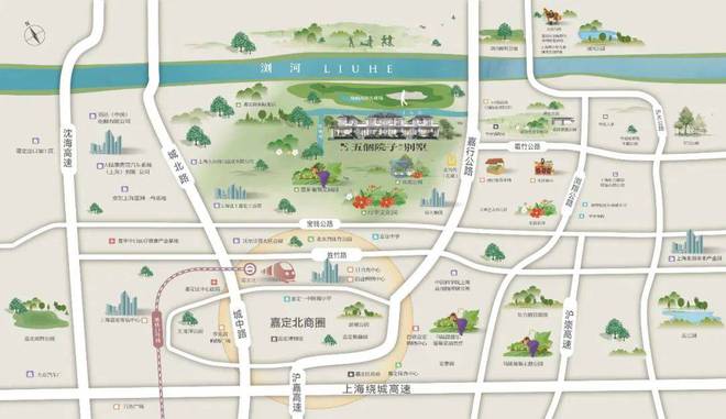 『官方』嘉定五个开云体育 开云官网院子的别墅售楼处发布：550万级别墅终极想象(图6)