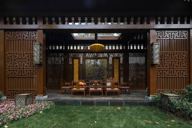 16个“中式庭院”花园设计打造气质院落乐享诗意家居Kaiyun 开云体育！(图6)