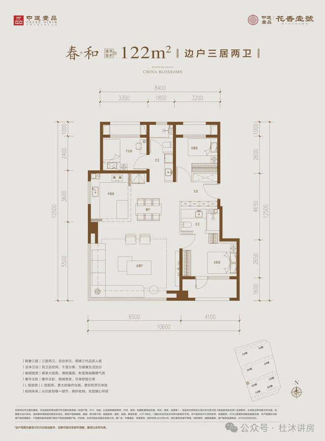 开云 开云体育平台丰台——中建壹品·花香壹号(央企打造约89-136平精装 得房率高)(图10)