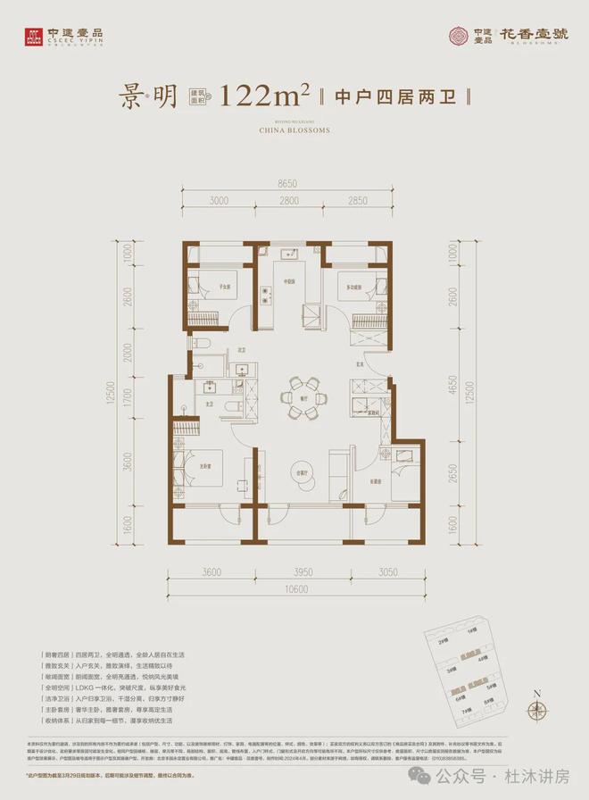 开云 开云体育平台丰台——中建壹品·花香壹号(央企打造约89-136平精装 得房率高)(图11)