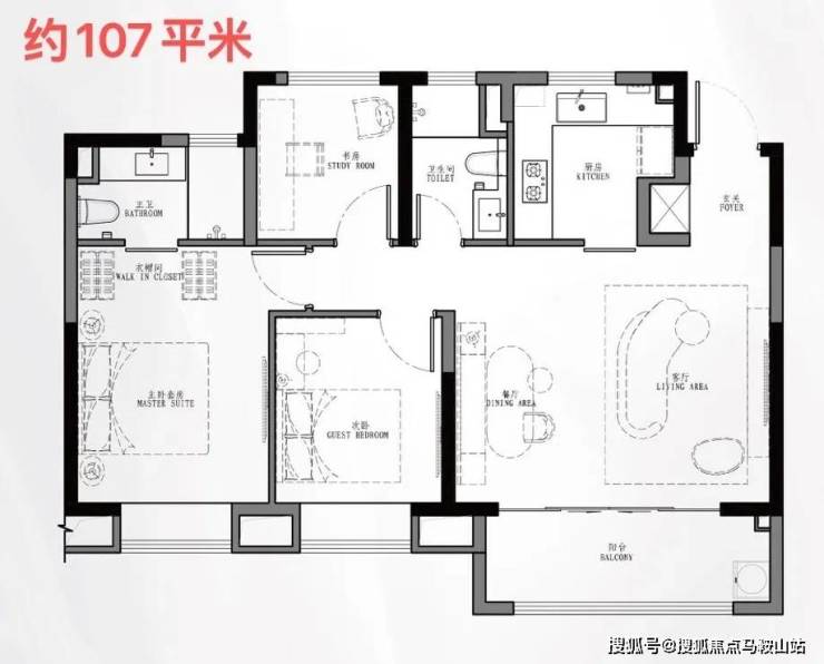 开云体育 开云平台星尚观澜世嘉售楼处(星尚观澜世嘉)首页网站-楼盘详情-户型配套(图11)