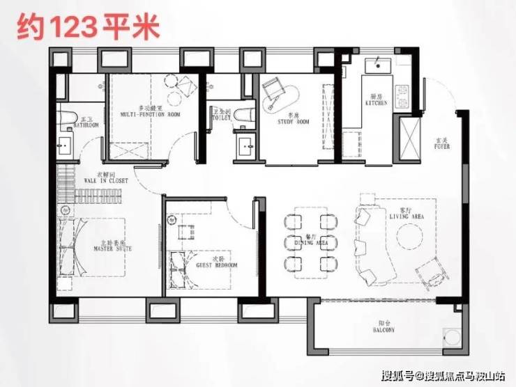 开云体育 开云平台星尚观澜世嘉售楼处(星尚观澜世嘉)首页网站-楼盘详情-户型配套(图12)