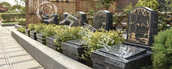 开云体育 开云平台现代艺术墓碑设计独特墓碑与陵园景观相融合(图4)