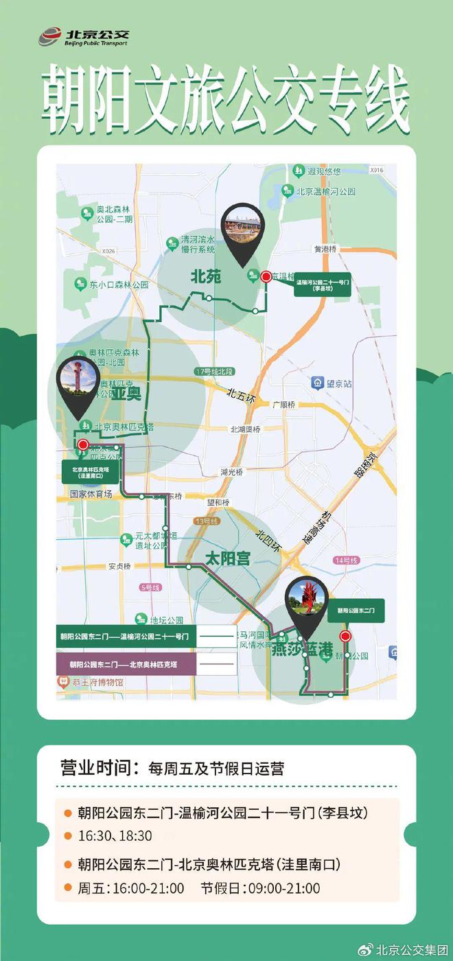 开云体育 开云平台比奥森都大朝阳新增两座大公园！这里的公交专线今日起开通！(图7)