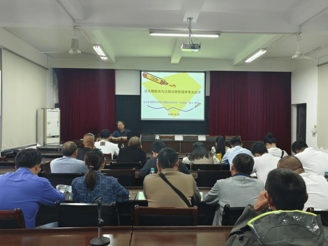 提升园林绿化管养水平这开云APP 开云官网入口场病虫害防治培训干货满满(图2)